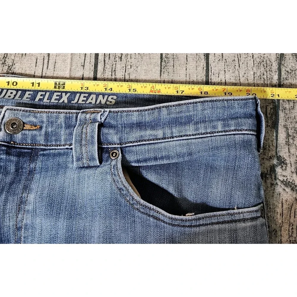 Duluth Ballroom Double Flex Jeans Mens 40x31 Slim Fit‎ Denim Blue